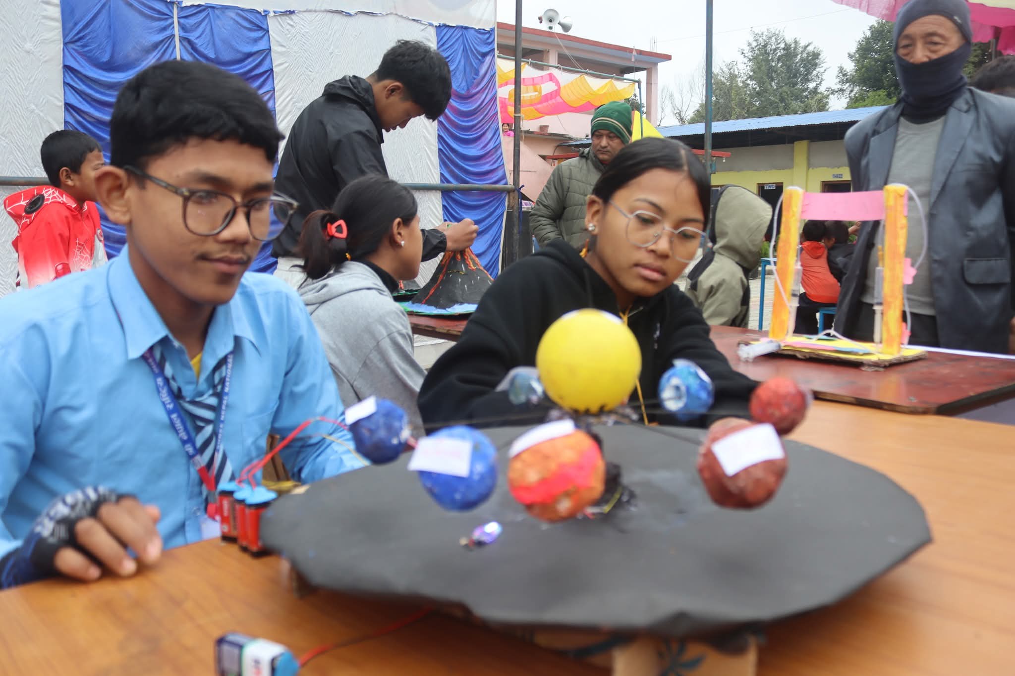 नेरामावि लालको जन्मजयन्तिमा विज्ञान प्रदर्शनी र फूड फेस्टिबल