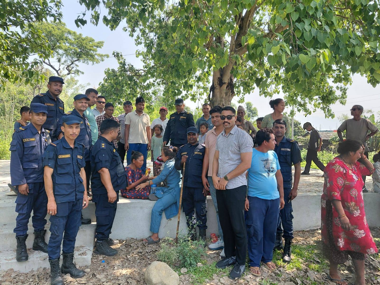 जङ्गलमा हराएकी महिला सकुशल फेला, प्रहरीको सक्रियताले उद्धार