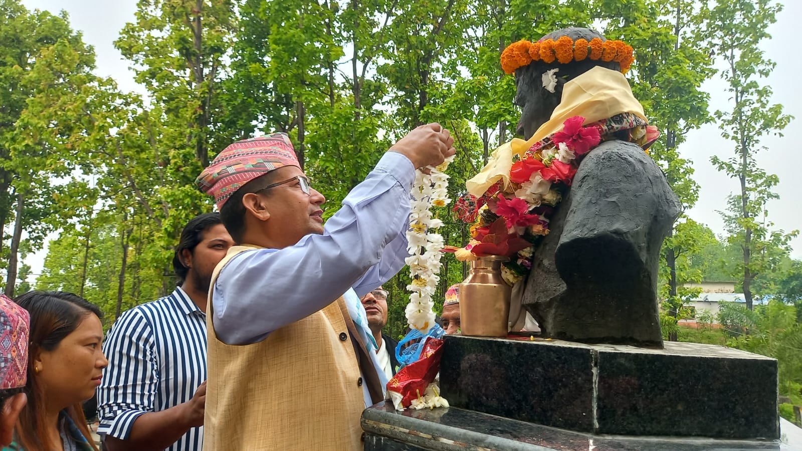 निजगढमा सहिद हिरालाल  गौतमको स्मृति दिवस