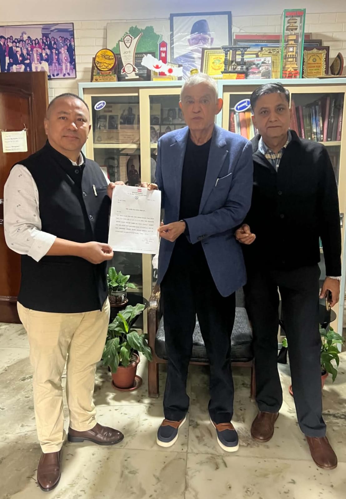 निजगढका मोक्तान जनजाति महासंघ केन्द्रीय सभापतिमा मनोनित