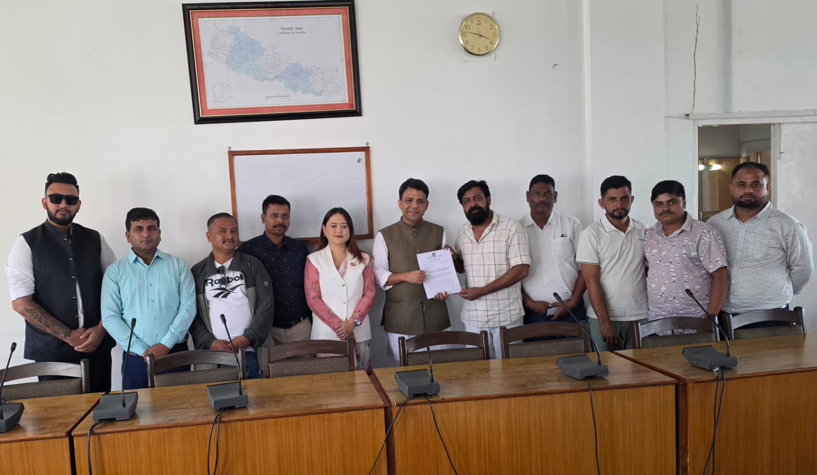 रास्वपा पालिका सभापतीहरुद्वारा बारा जिल्ला अधिवेशनको माग